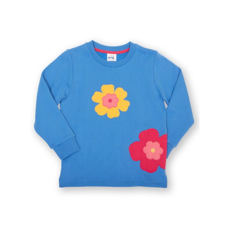 Kite Flower Power Sweatshirt Blue (53-F693-AGF)