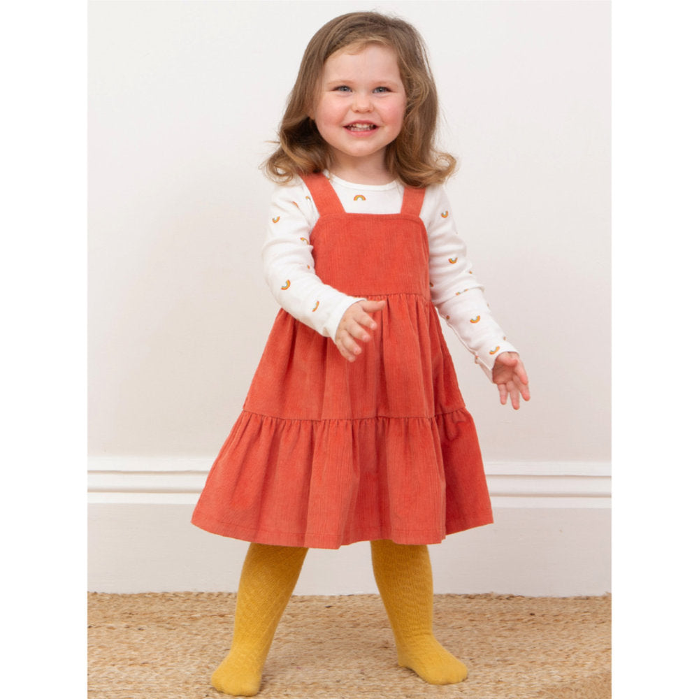 Kite Waterfall Pinafore Orange (53-F975-AGD)
