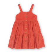 Kite Waterfall Pinafore Orange (53-F975-AGD)