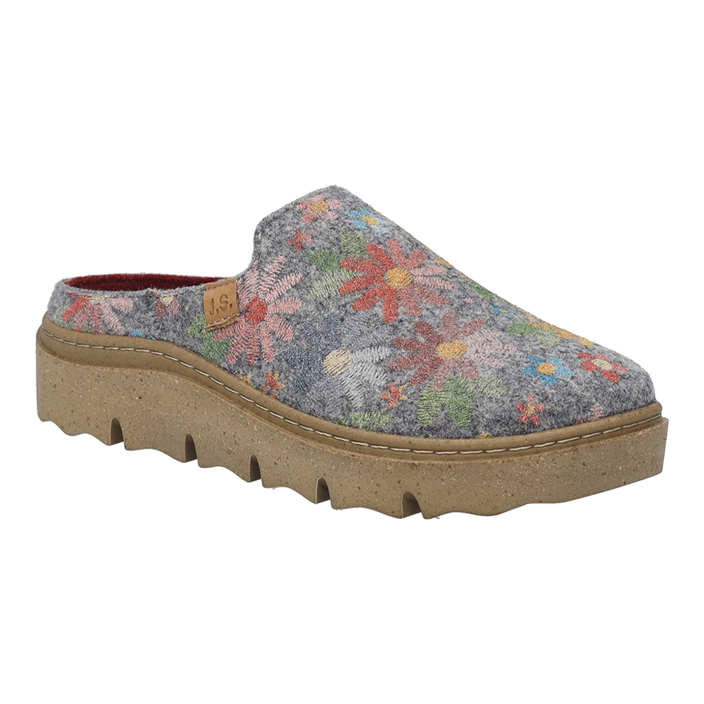 Josef Seibel Carmaux 01 Grau Multi Slippers