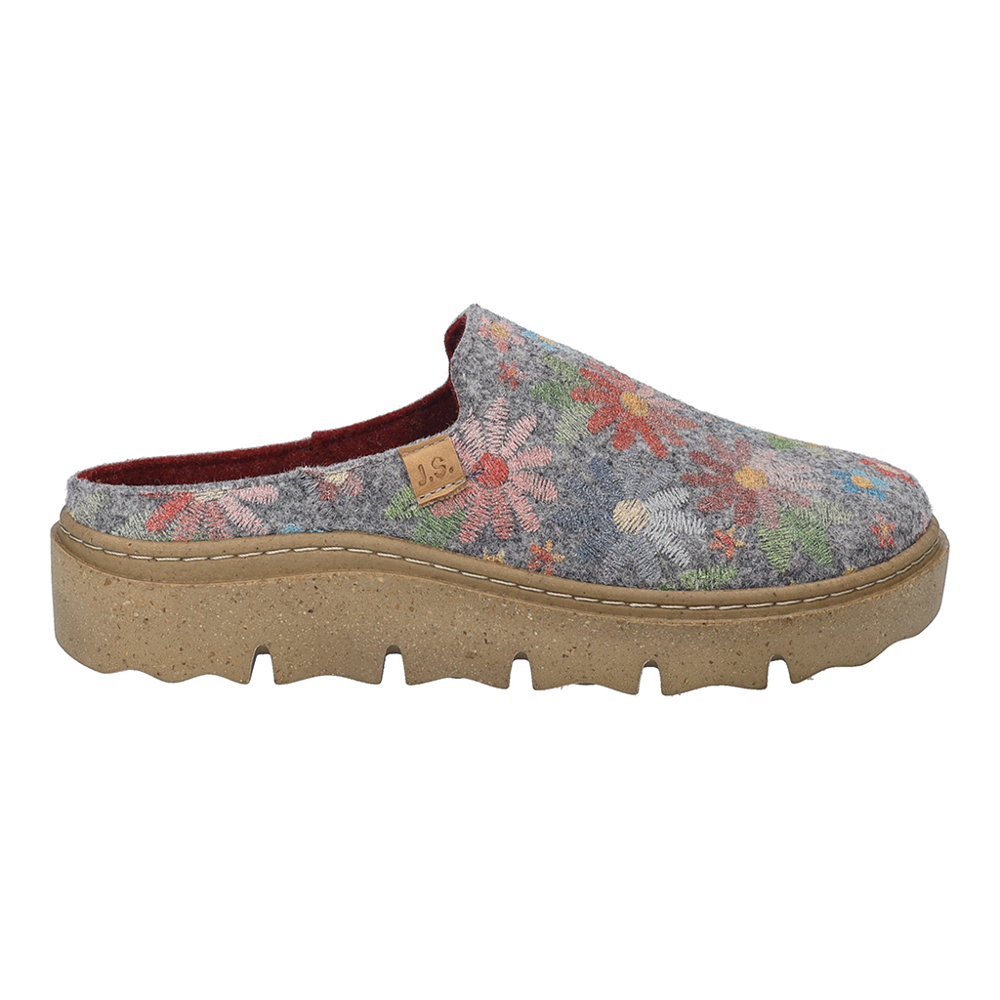 Josef Seibel Carmaux 01 Grau Multi Slippers