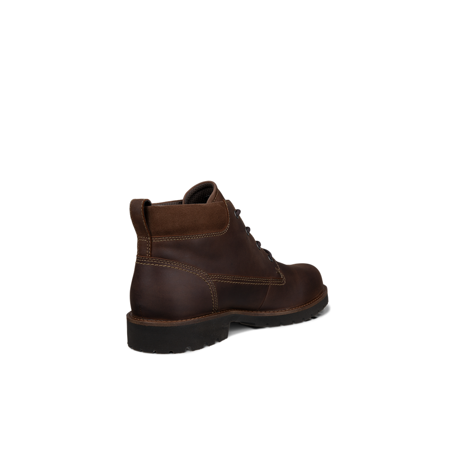 Ecco 535314-55778 Charlestown Waterproof Chukka Cocoa / Brown Boots