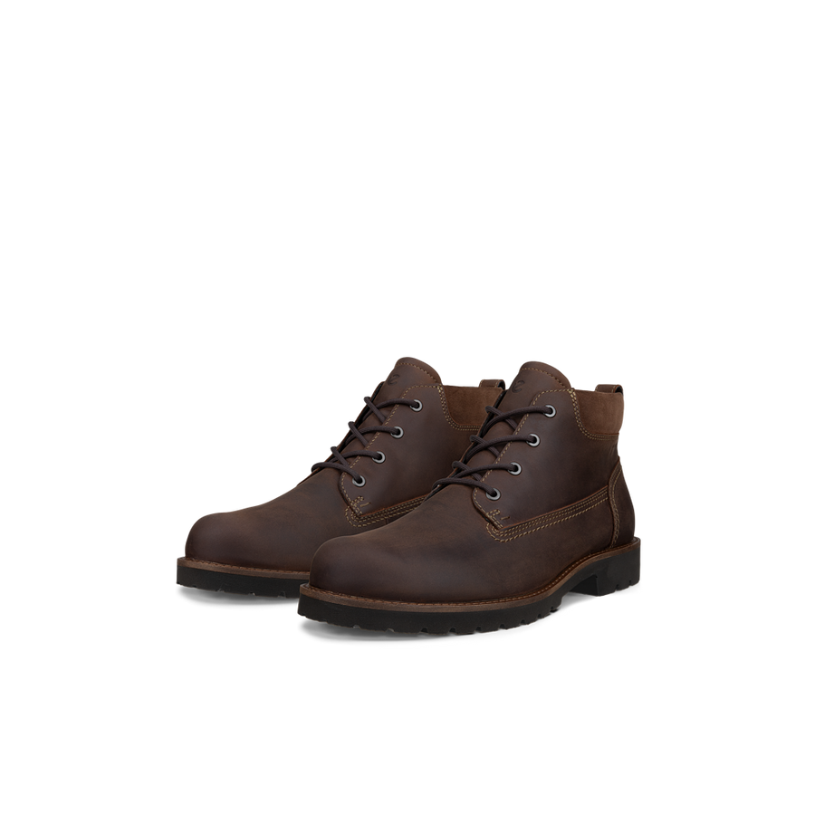 Ecco 535314-55778 Charlestown Waterproof Chukka Cocoa / Brown Boots