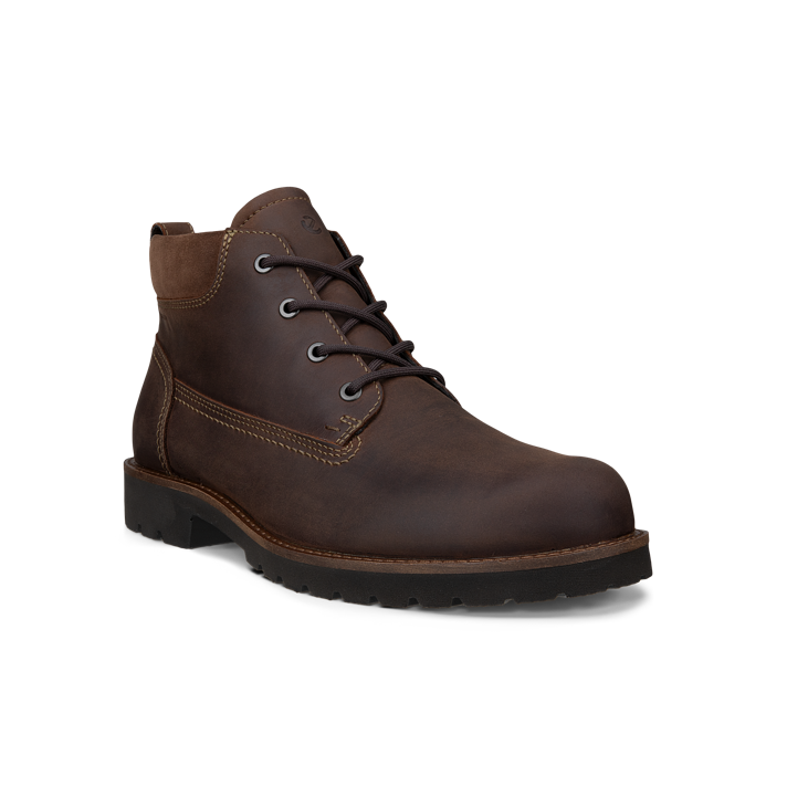 Ecco 535314-55778 Charlestown Waterproof Chukka Cocoa / Brown Boots