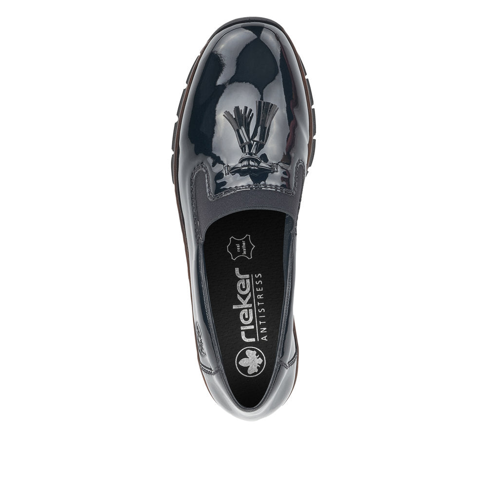 Rieker 53751-00 Womens Black Shoes
