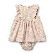 Wheat Jersey Dress Suit Vianna - 5570-180 9637 Blush Flower Meadow