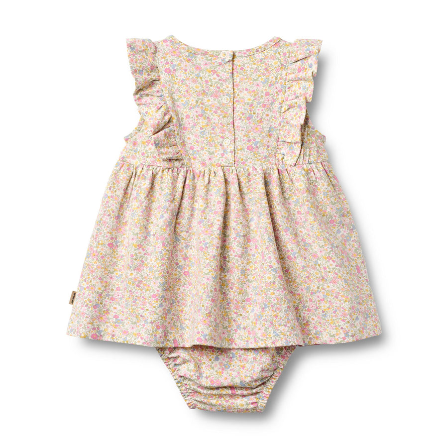 Wheat Jersey Dress Suit Vianna - 5570-180 9637 Blush Flower Meadow