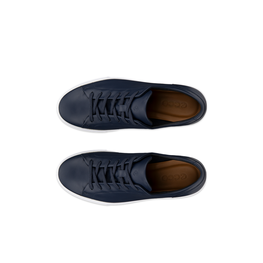 Ecco 560114-01038 Soft 10 M Marine Lace Casual Sneakers