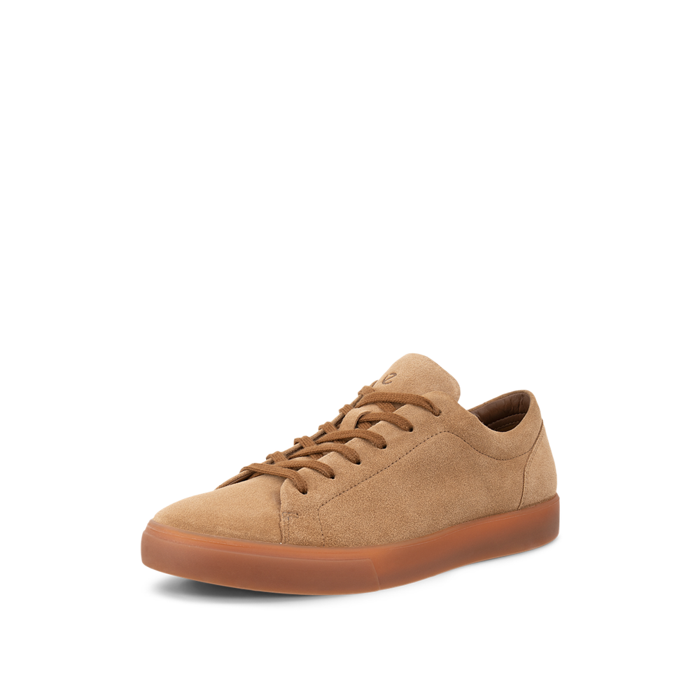 Ecco 560114-05034 Soft 10 M Camel Casual Lace Sneaker