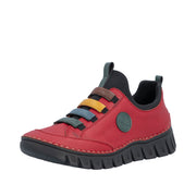 Rieker 57550-33 Red Slip on Shoes