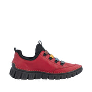 Rieker 57550-33 Red Slip on Shoes