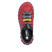 Rieker 57550-33 Red Slip on Shoes