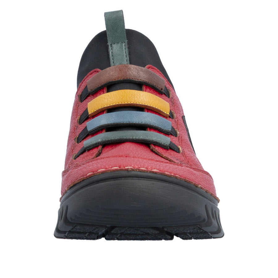 Rieker 57550-33 Red Slip on Shoes