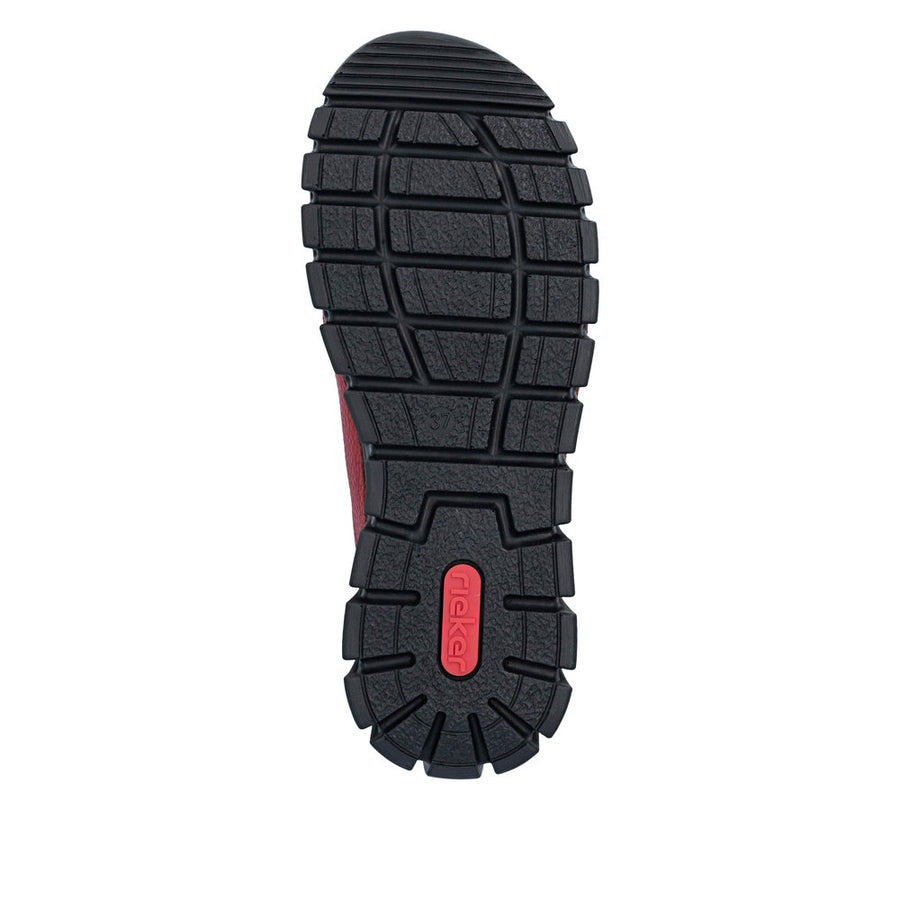 Rieker 57550-33 Red Slip on Shoes