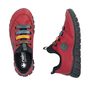 Rieker 57550-33 Red Slip on Shoes