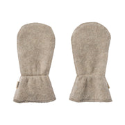 Wheat 5957-786 Wool Fleece Mittens Jay 3204 Khaki Melange
