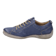 Josef Seibel Fergey 56 Blue Leather Shoes