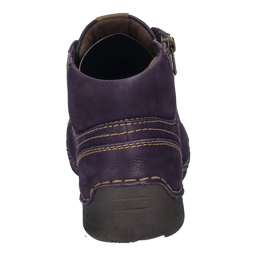 Josef Seibel Fergey 67 Purple Ankle Boots