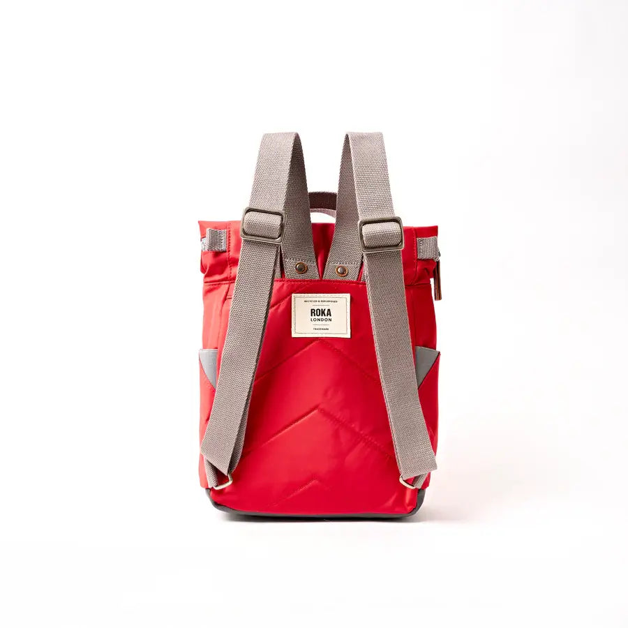 Roka Finchley Backpack in Scarlet Canvas