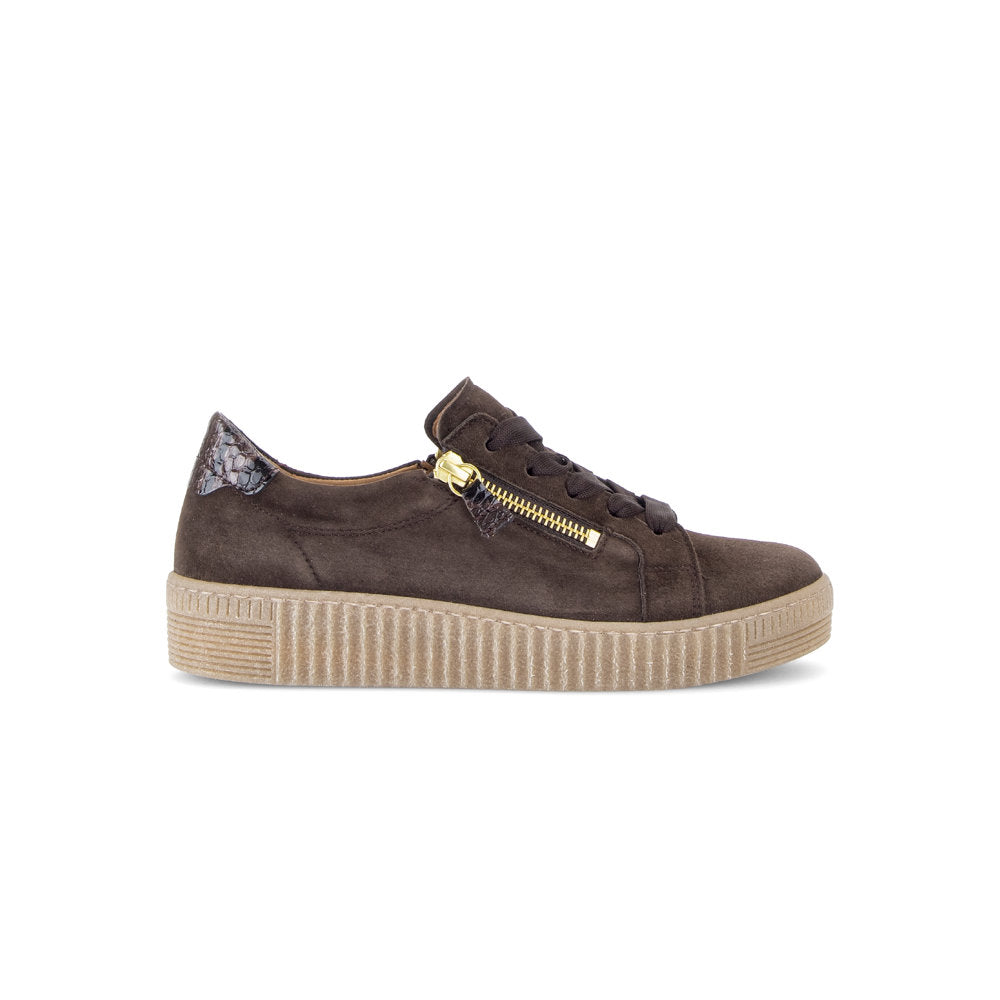 Gabor 6010.02.005 WISDOM Mocca Suede Sneaker