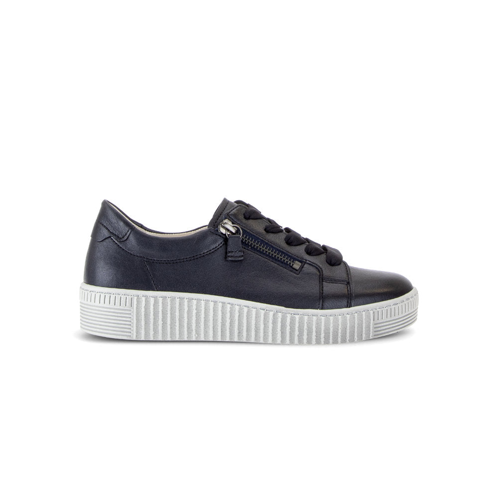 Gabor 6010.02.011 WISDOM Navy Leather Sneaker