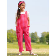Kite Gingham Hairband Pink (61-2360-AGA)