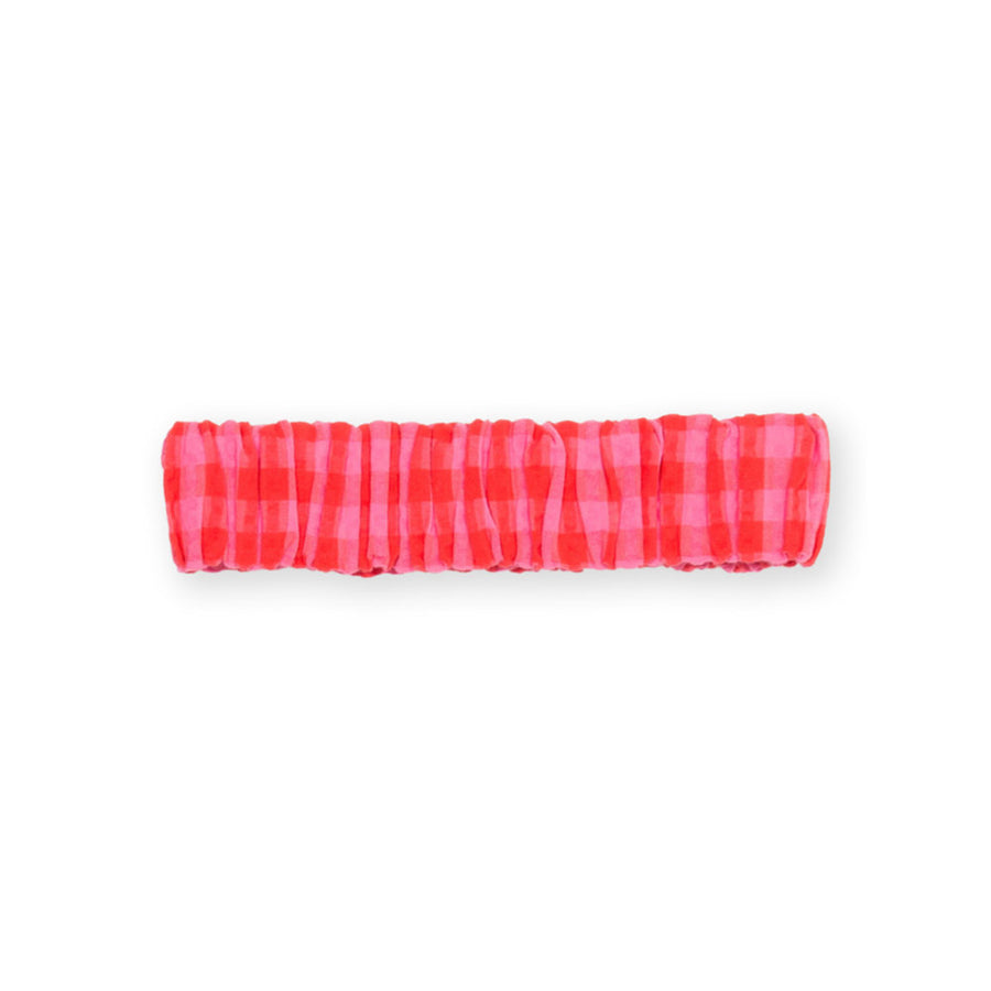 Kite Gingham Hairband Pink (61-2360-AGA)