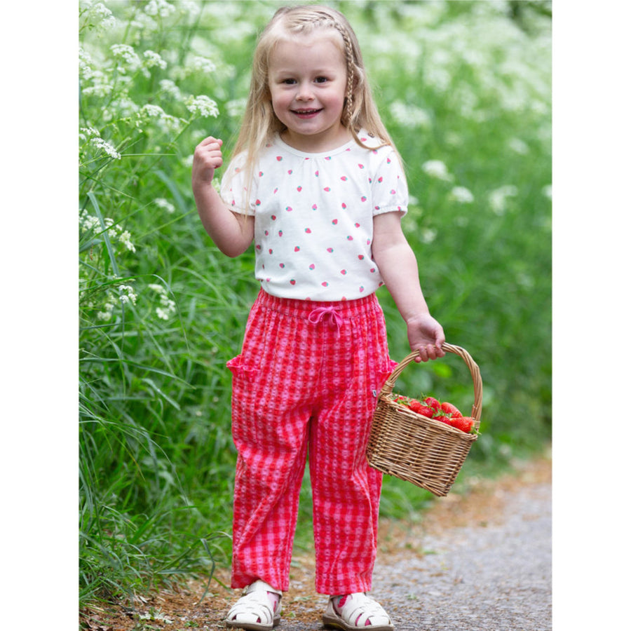 Kite Gingham Pull Ups Pink (61-9067-YGP)