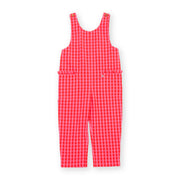 Kite Gingham Dungarees Pink (61-9146-OGP)