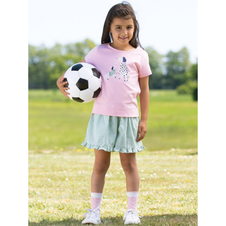 Kite Easy On Culottes Ticking Green (61-9353-OGC)