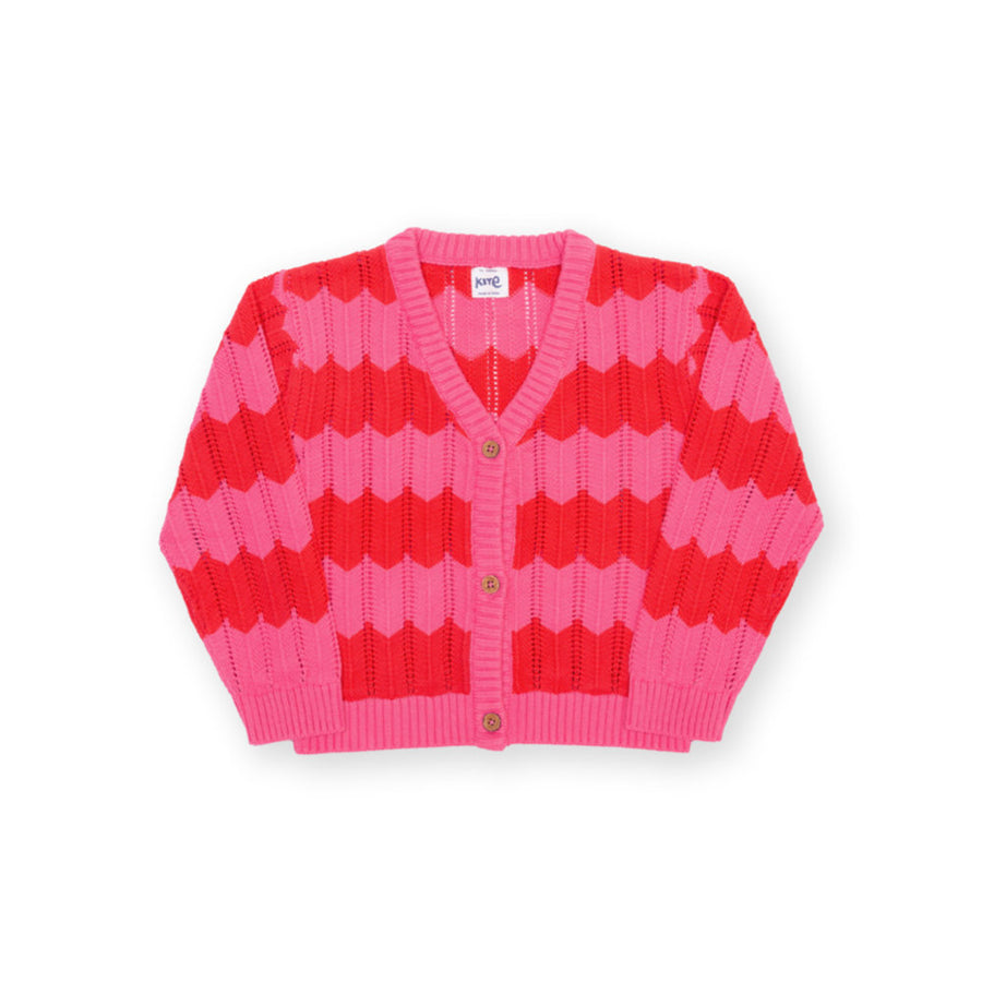 Kite Zigzag Cardi Pink (61-9422-OGK)
