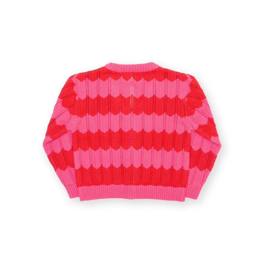Kite Zigzag Cardi Pink (61-9422-OGK)
