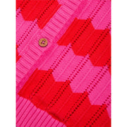 Kite Zigzag Cardi Pink (61-9422-OGK)