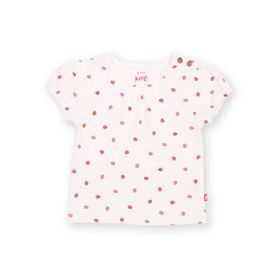 Kite Berry Dot T-Shirt Cream (61-9923-YGT)