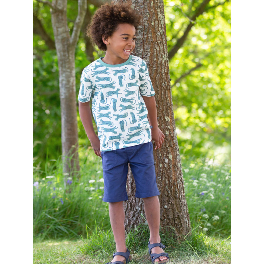 Kite Leopard Camo T-Shirt Green (61-F080-ABT)