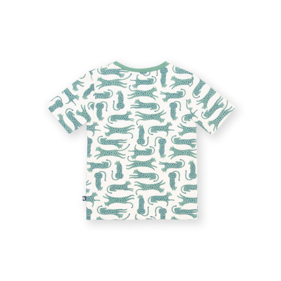 Kite Leopard Camo T-Shirt Green (61-F080-ABT)