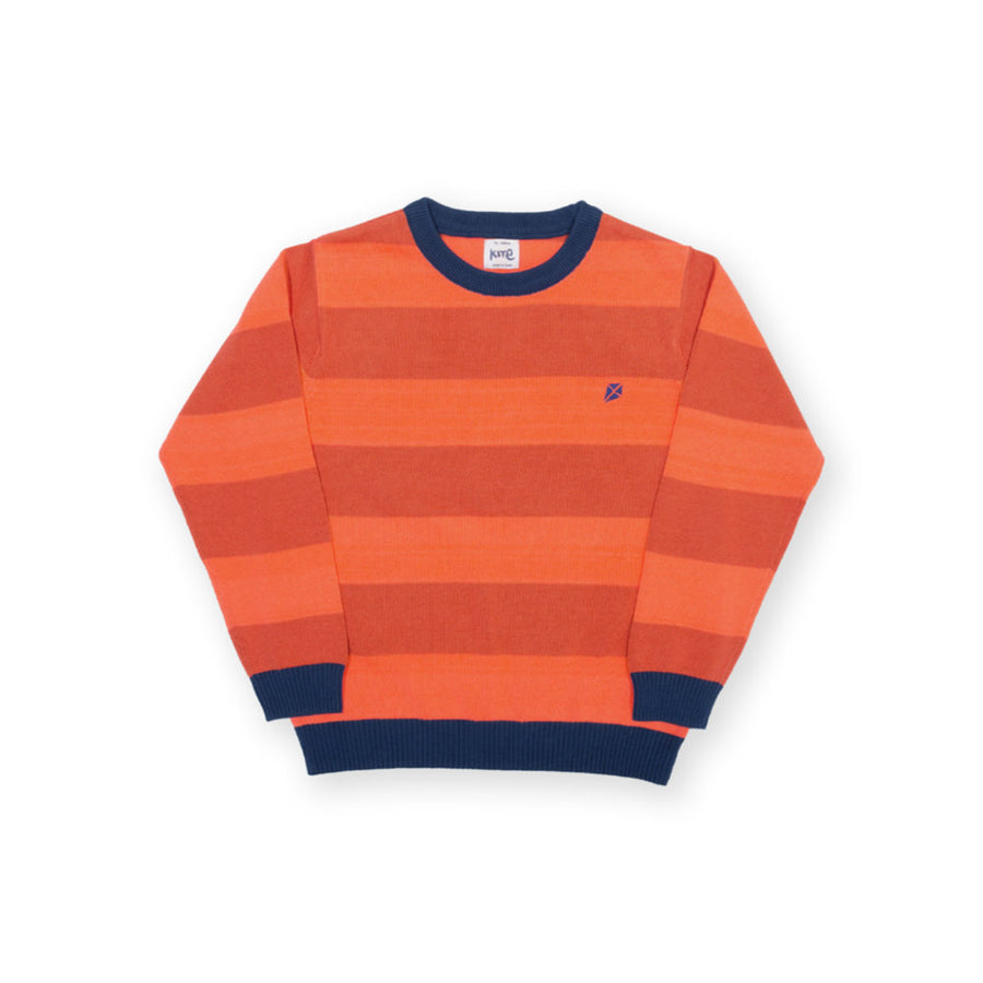 Kite Sunset Stripe Jumper Orange (61-F383-ABK)