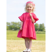 Kite Gingham Dress Pink (61-F892-AGD)