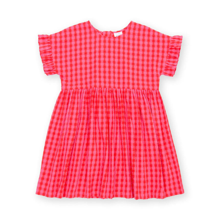 Kite Gingham Dress Pink (61-F892-AGD)