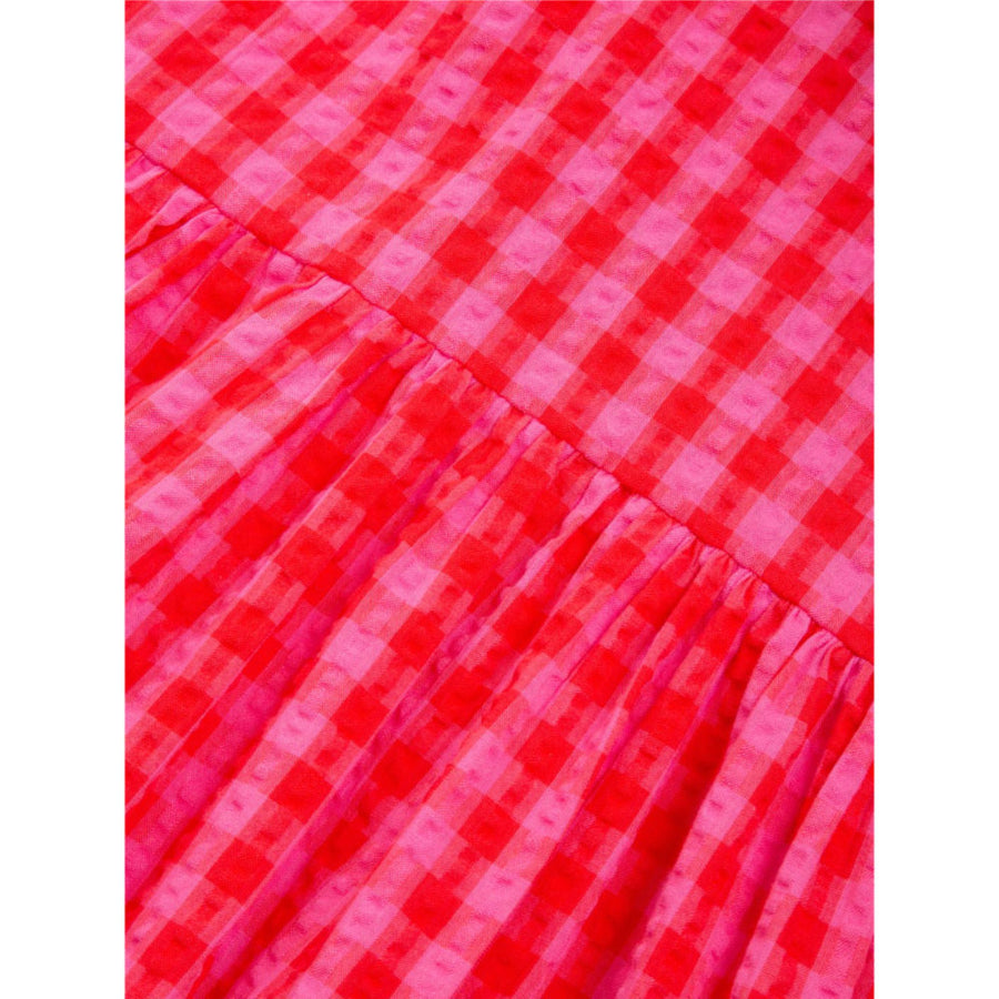 Kite Gingham Dress Pink (61-F892-AGD)