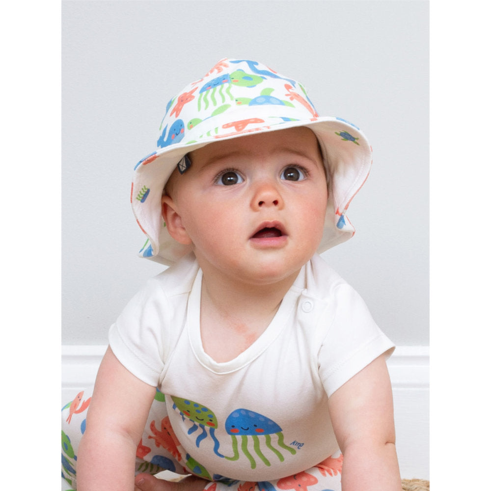 Kite Under The Sea Sun Hat Cream (62-3670-BUA)