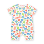 Kite Under The Sea Romper Multi (62-8687-BUR)