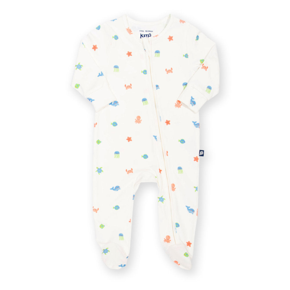 Kite Under The Sea Sleepsuit Cream (62-8923-BUS)