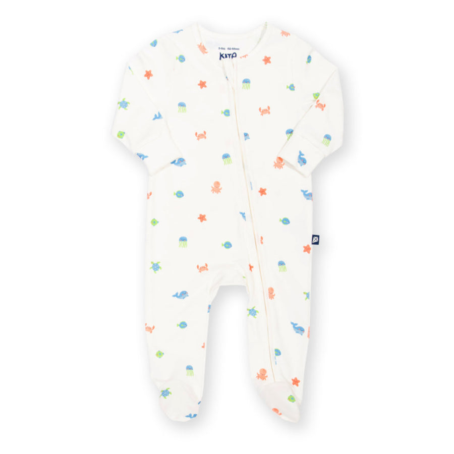 Kite Under The Sea Sleepsuit Cream (62-8923-BUS)