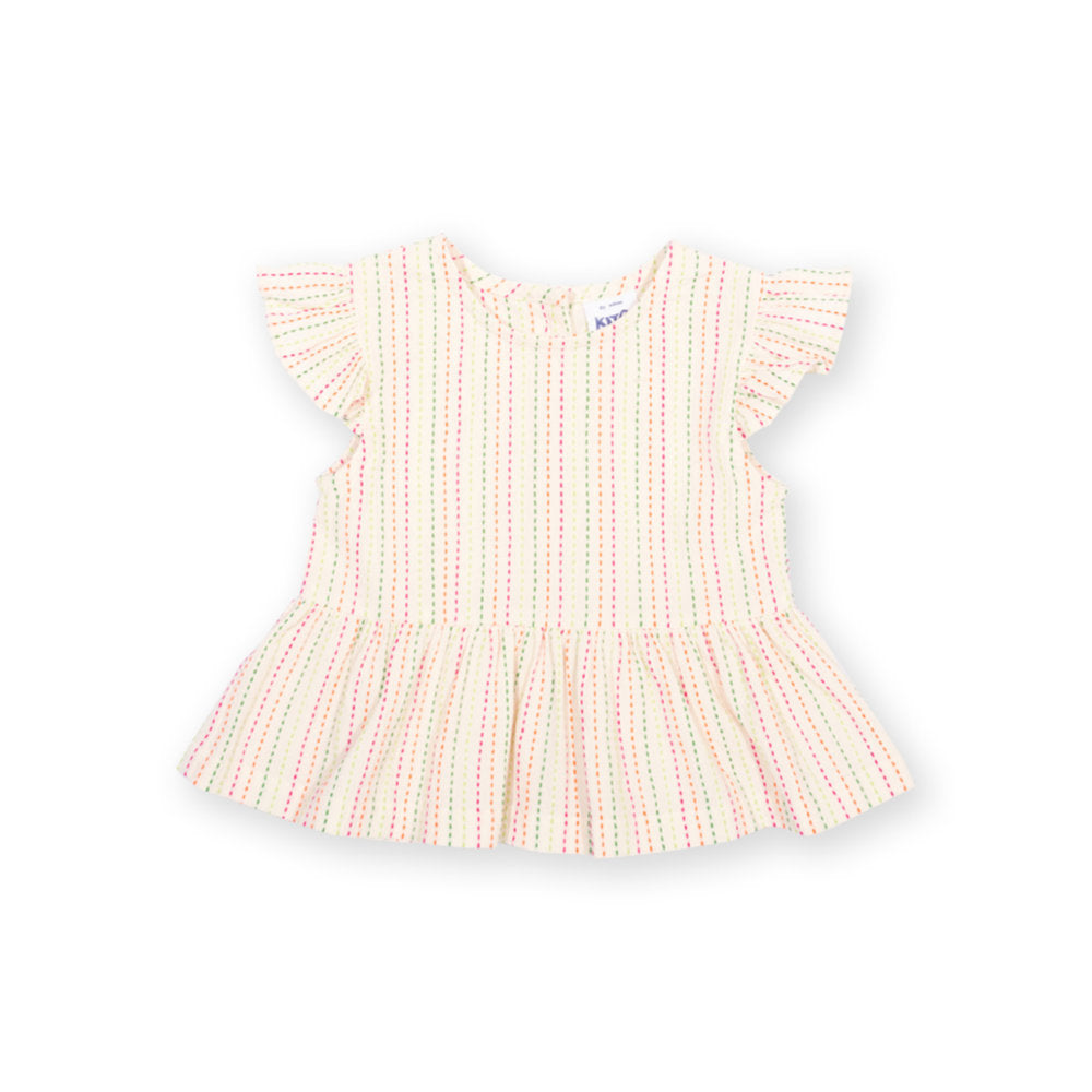 Kite Special Stripe Blouse Cream (62-9229-YGB)