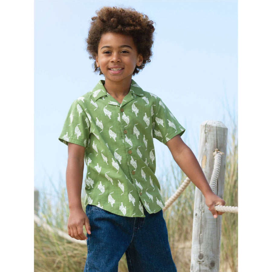 Kite Stay Wild Shirt Green (62-F357-ABB)