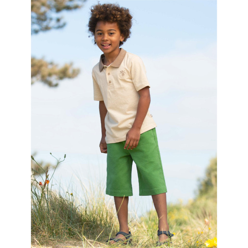 Kite Pineapple Polo Shirt Brown (62-F599-ABT)