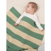 Kite Cabana Stripe Blanket Seafoam (63-1986-BUA)