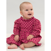 Kite Damson Check Dress And Pants (63-8186-BGD)