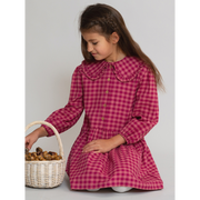 Kite Damson Check Dress (63-9013-OGD)